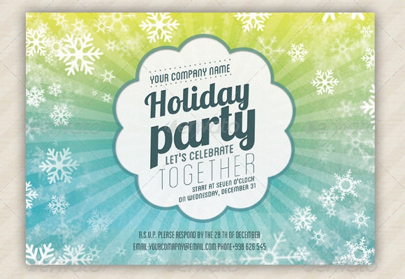 FREE 8 Holiday Invitation Templates In PSD Vector EPS AI