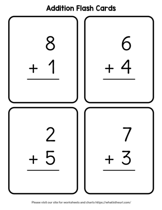 Free Addition Flash Cards Printable Math Facts 0 12 Flashcard Your 