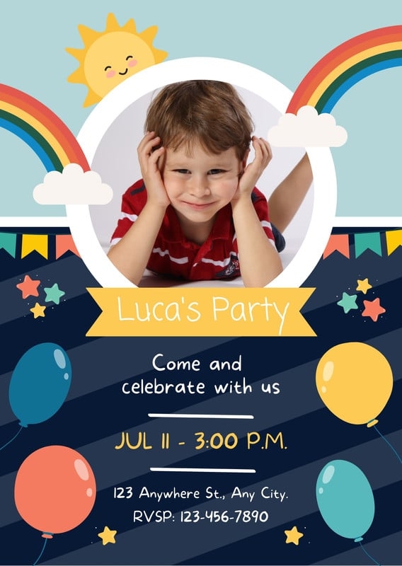 Free And Printable Birthday Invitation Templates Canva 58 OFF
