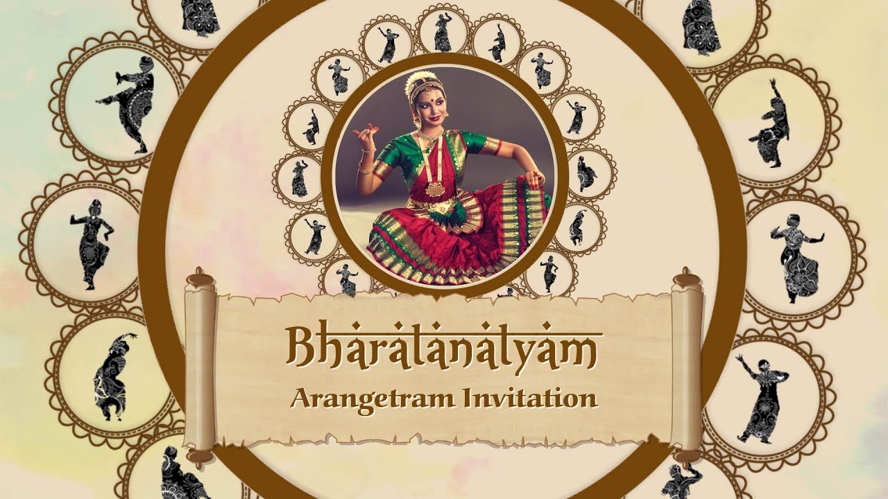arangetram invitation templates free download