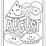 Free August Coloring Pages Are Great For Educational Activities For