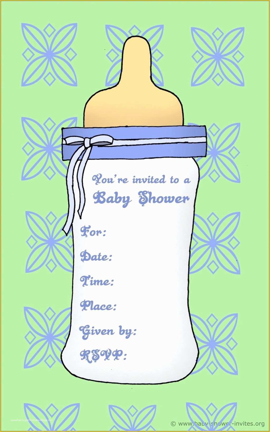 Free Baby Shower Invitation Templates Microsoft Word Of Baby Shower 