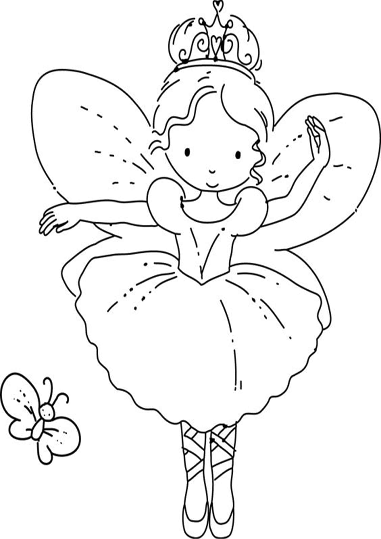 Free Ballerina Coloring Pages Coloring Pages