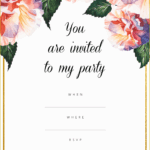 Free Birthday Invitations Templates To Print Of All Free Invitations