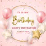 Free Birthday Party Invitation Template