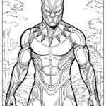 Free Black Panther Coloring Page Free Printable Coloring Pages