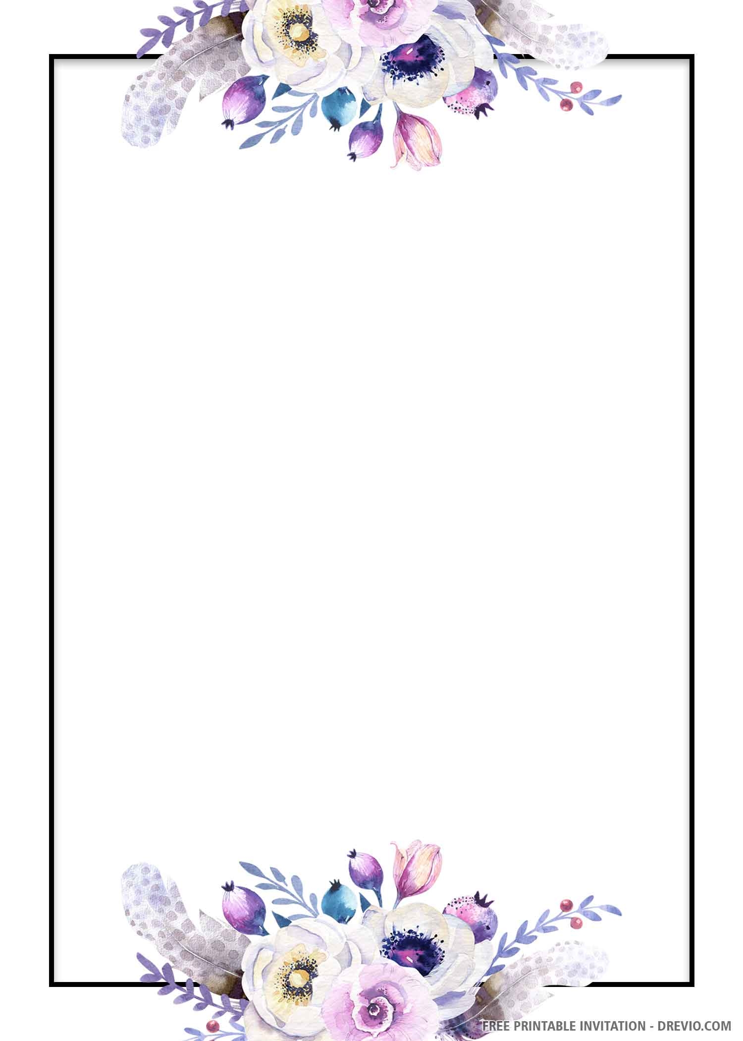 wedding templates invitation