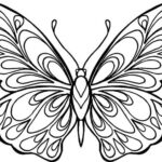 Free Butterfly Color Pages A Colorful Adventure For Kids