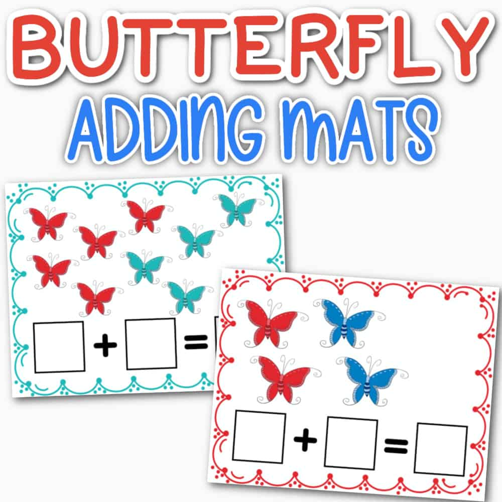 Free Butterfly Math Worksheets Preschool And Kindergarten PDF 