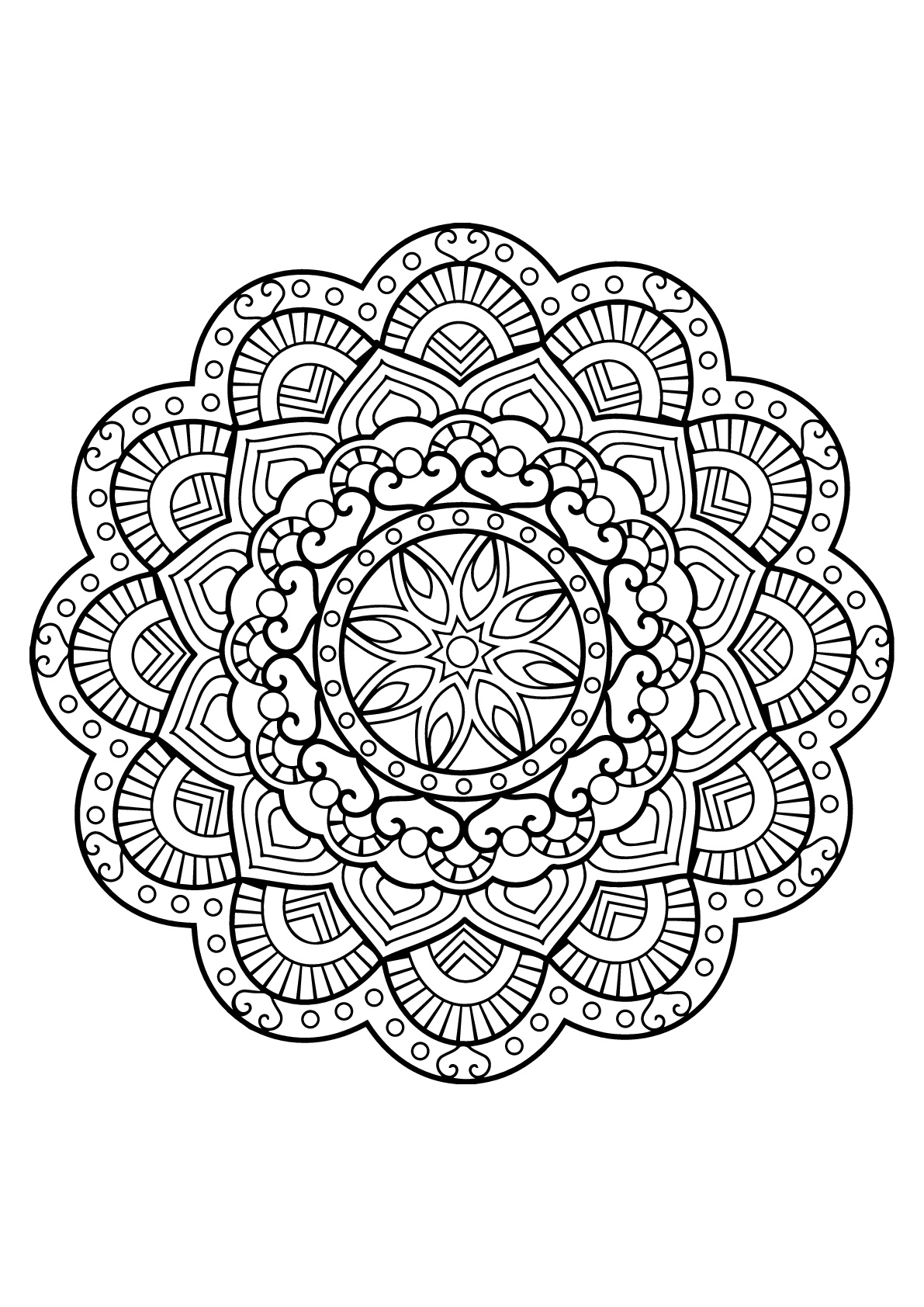 Free Celtic Mandala Coloring Pages At GetColorings Free Printable 