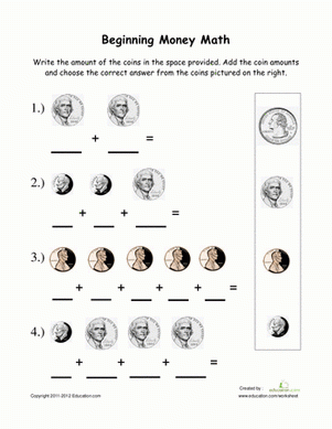 Free Coin Math Worksheet Download Free Coin Math Worksheet Png Images