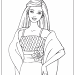 Free Coloring Page Barbie Free Printable Coloring Pages