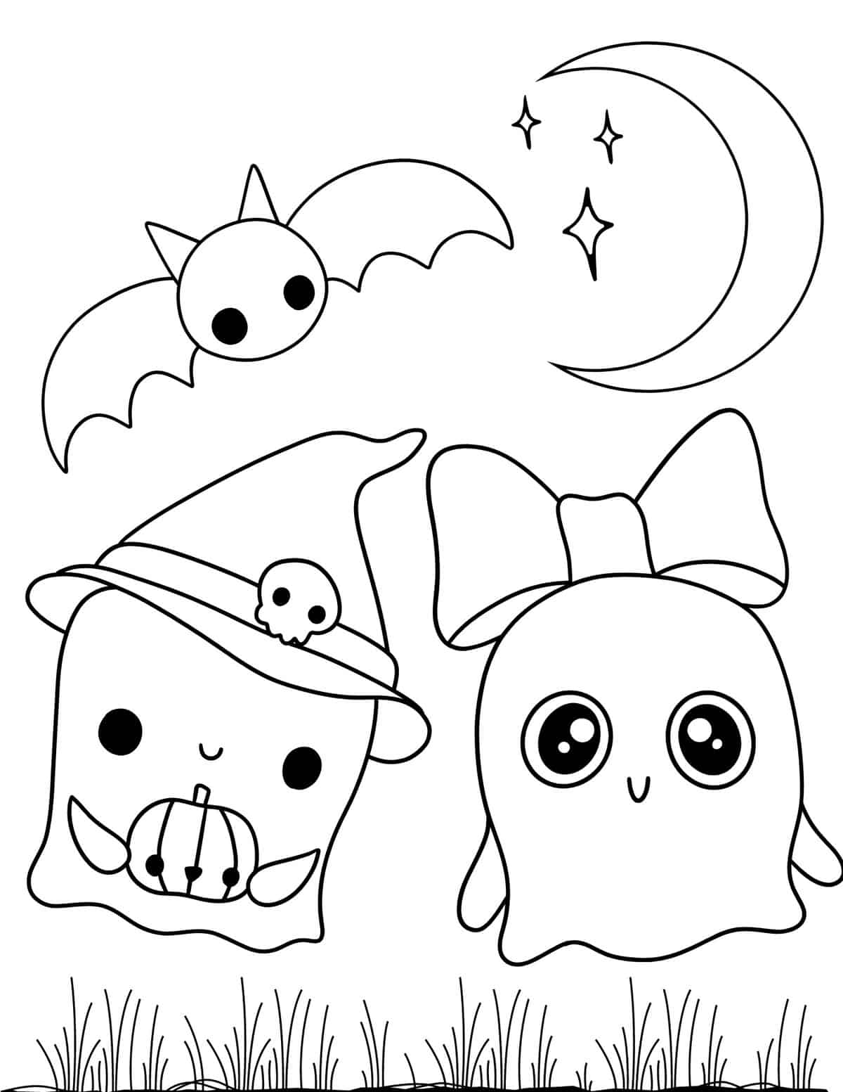 Free Halloween Coloring Pages Printable