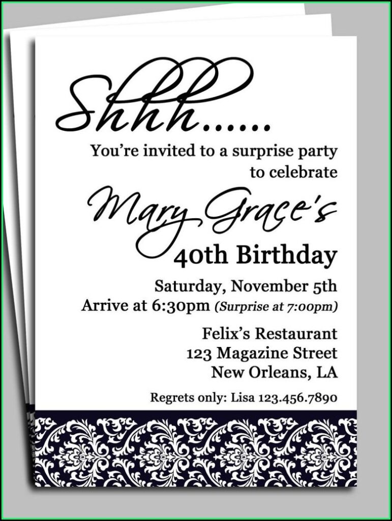 Free Confirmation Invites Templates Template 2 Resume Examples