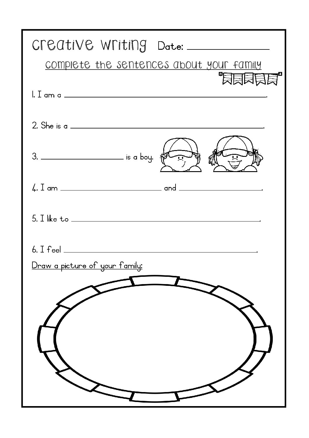 Free Creative Writing Worksheet Download Free Creative Writing 