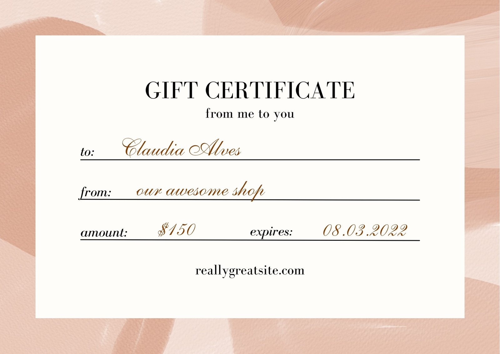Free Custom Printable Massage Gift Certificate Templates Canva 