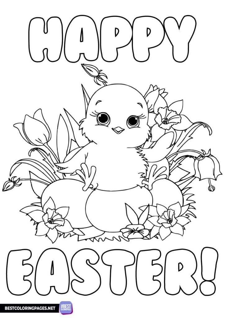 Free Easter Coloring Page Free Printable Coloring Pages