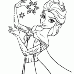 Free Elsa Coloring Pages COLORING PAGES PRINTABLE COM
