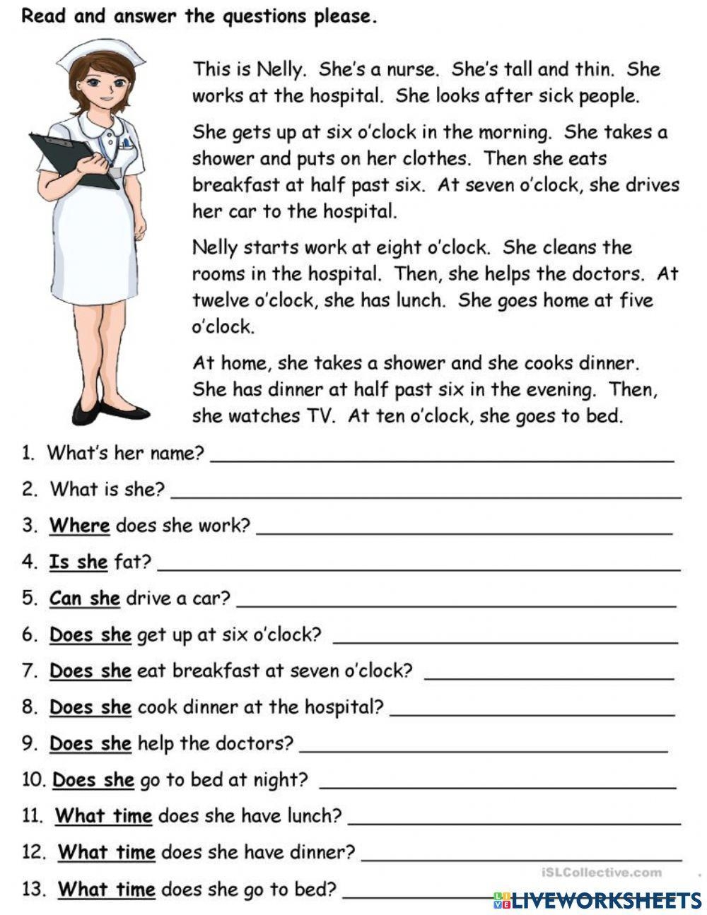 2nd grade reading comprehension worksheets
