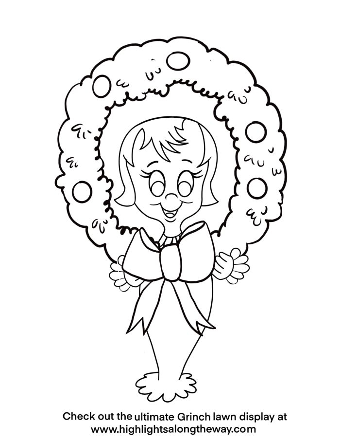Coloring Pages Of Grinch