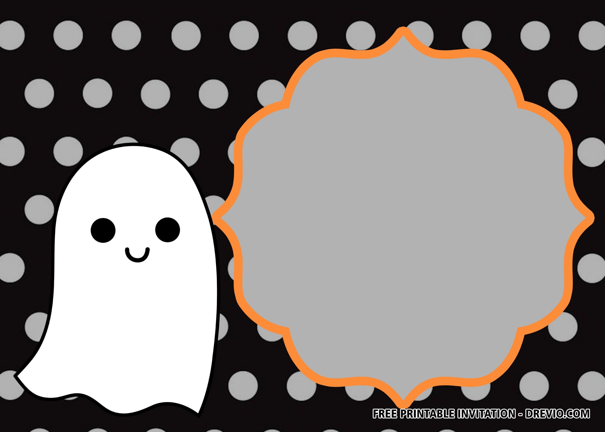 Free Halloween Party Invitation Template
