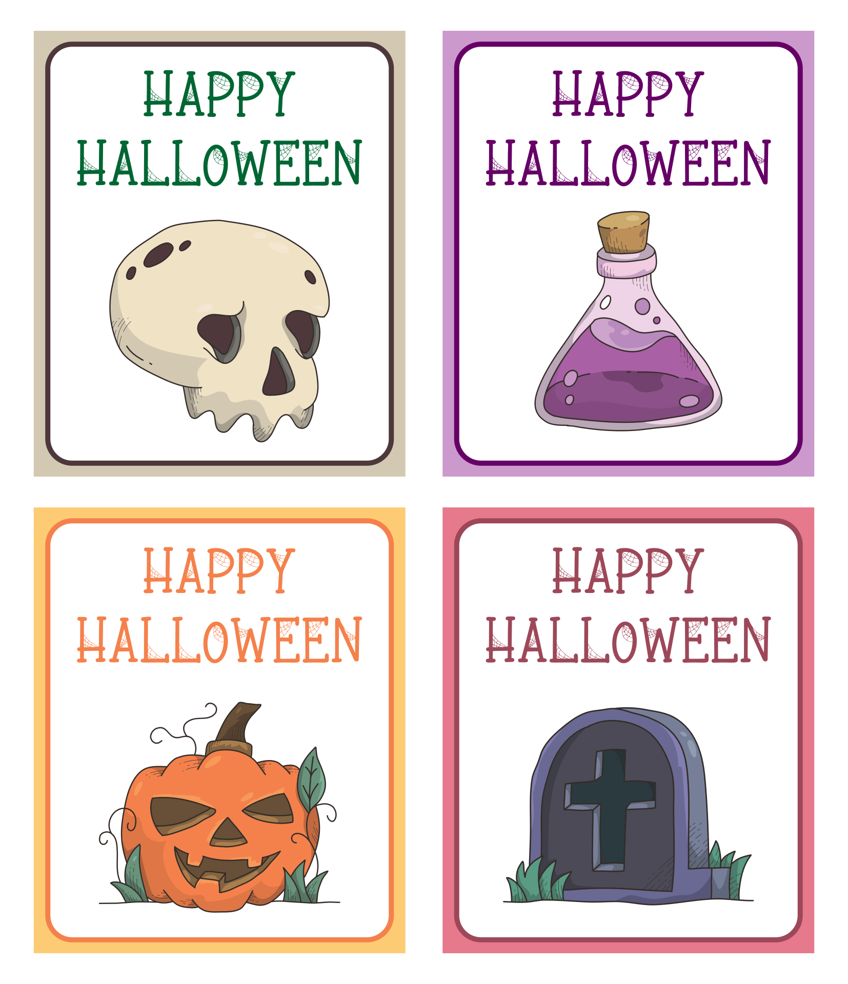 Free Halloween Printables Cards 2022 Get Halloween 2022 News Update