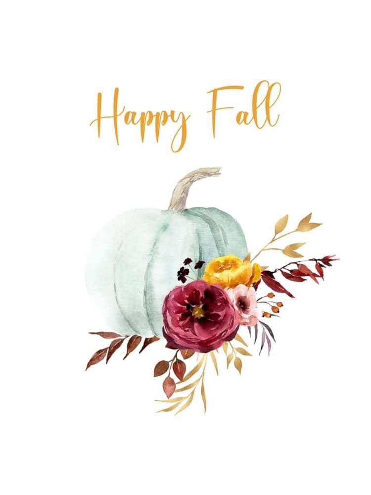 Free Happy Fall Printable Design Dazzle
