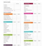 Free Household Budget Worksheet Printable Budgeting Worksheets