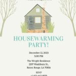 FREE Housewarming Invitation Templates Examples Edit Online