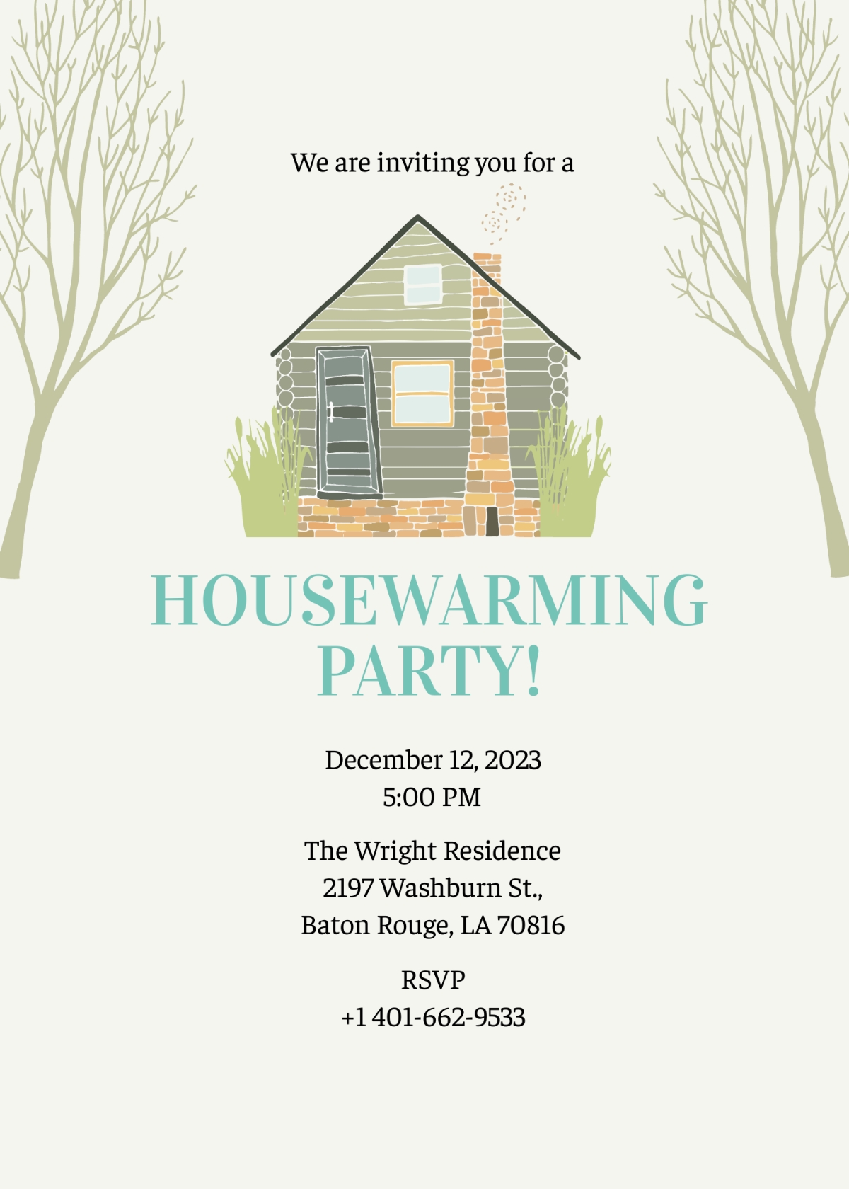 FREE Housewarming Invitation Templates Examples Edit Online 