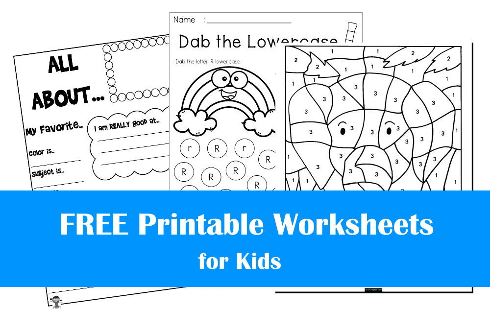 Free Kids Printable Worksheet Download Free Kids Printable Worksheet 
