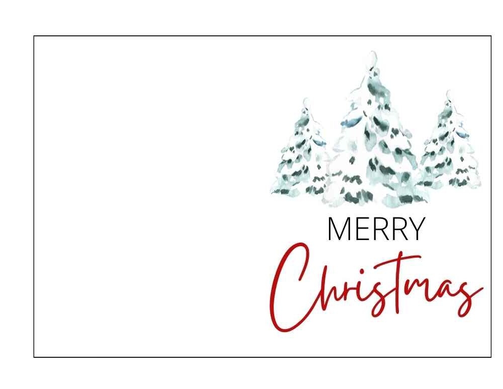 FREE Merry Christmas Printable 15 Versions Leap Of Faith Crafting