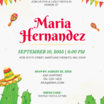 Free Mexican Fiesta Bachelorette Invitation Template To Edit Online