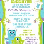 Free Monsters Inc Invitation Template Awesome Monster Inc Baby Shower