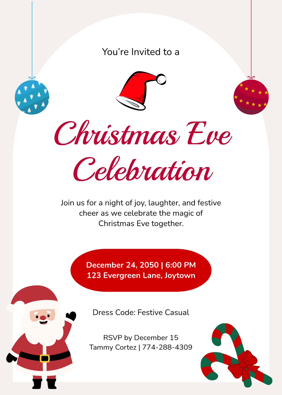 new year's eve invitation template