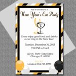 Free New Years Eve Invite Template Printable Word Searches
