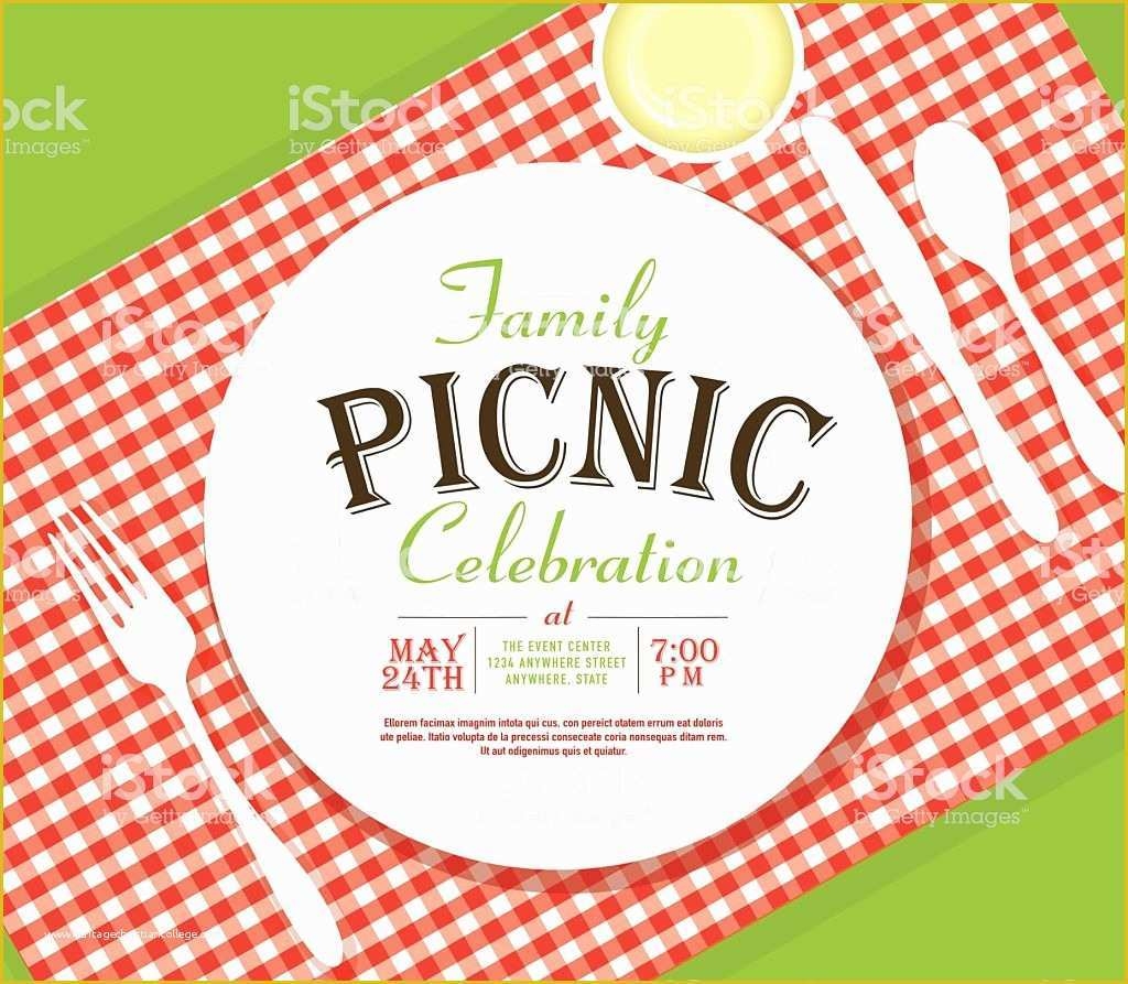 Free Picnic Invitation Template Of Picnic Invitation Design Template 