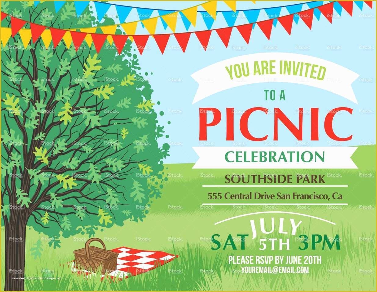 picnic invitation free template