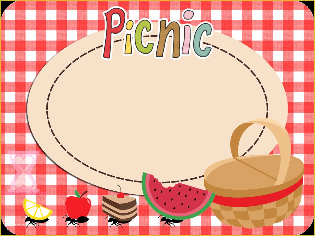 Free Picnic Invitation Template Of Summer Picnic And Bbq Invitation 