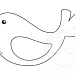 Free Printable 3d Bird Template Printable Templates