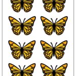 Free Printable 3D Butterfly Template Printable Templates