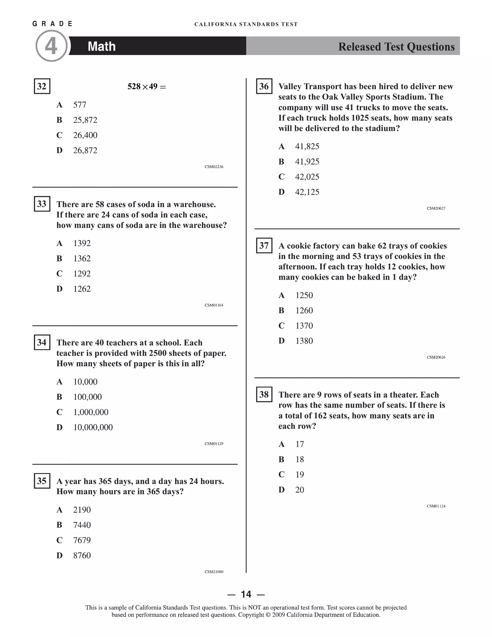  FREE Printable 4th Grade Math Worksheets Pdf Worksheets Library