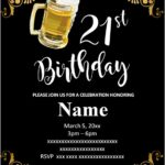 FREE Printable 60th Birthday Invitations Templates Party Invitation