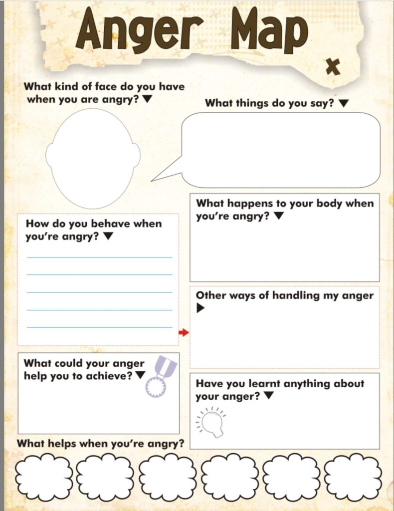 Free Printable Anger Management Activities Free Printable Anger