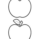 Free Printable Apple Template And Coloring Pages For Kids