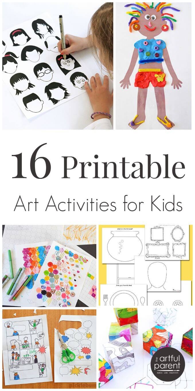 Free Printable Art Activities This Simple Art Activity Encourages Kids 