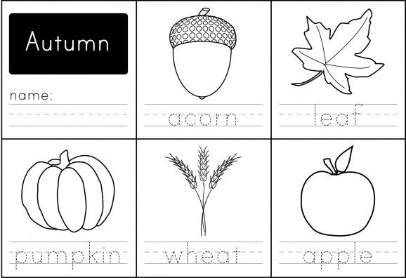 autumn activities for kids printable