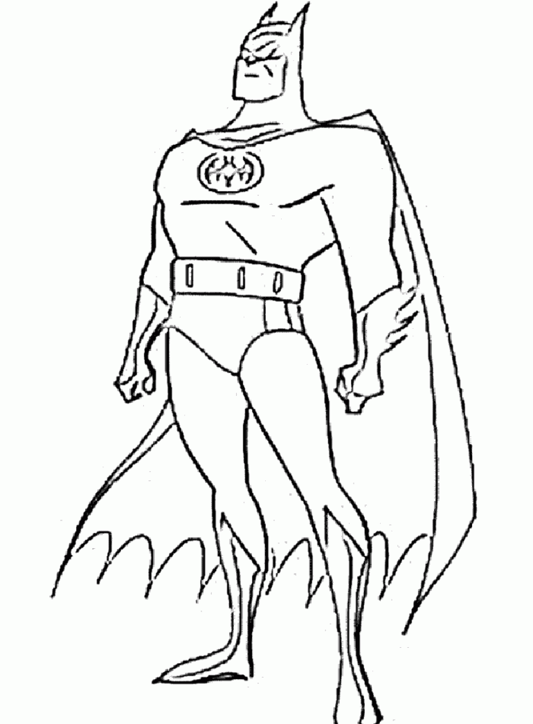 batman free coloring pages
