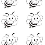 Free Printable Bee Template For Kindergarten Craft Develop