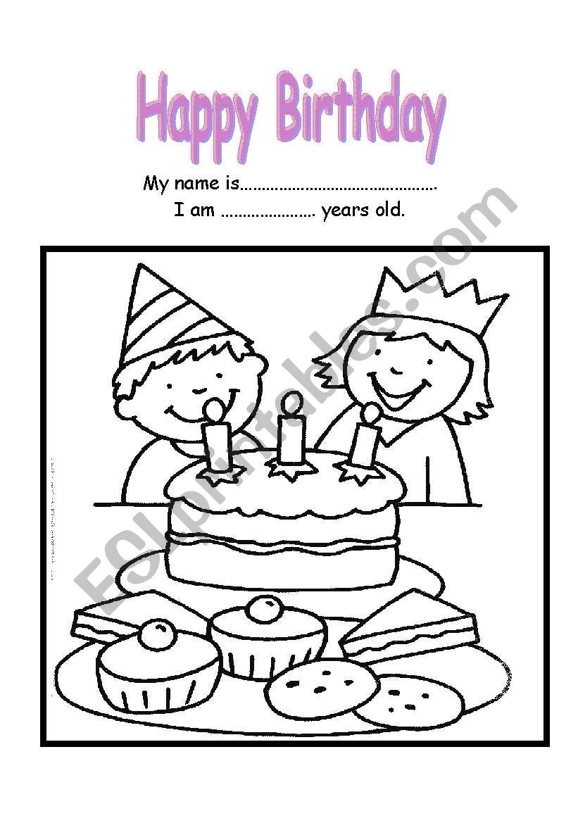 Free Printable Birthday Activities